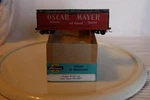 Ho Scale Athearn, 40' Box Car, Oscar Mayer Meats, Red #6871. Fixed Price $24.00.