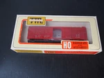 Train Miniature Ho-scale Virginia 40-FT Wood Stock Car Red Kit# 2552 Nos. Fixed Price $16.98.