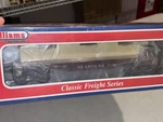 Williams Bachmann Train Flat Car With Crates Seaboard Scale 47554. Fixed Price $74.99.