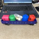Lionel 6-52185 Monopoly Chance Gondola With Rich Uncle Pennybags Vintage. Fixed Price $40.00.