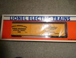 Lionel Scale Hormel Pork Packers Billboard Reefer Box Car 19538 Nib. Fixed Price $35.00.