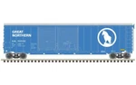 Atlas 20006579 Ho Great Northern 50' Double Door Box Car 35055. Fixed Price $30.69.