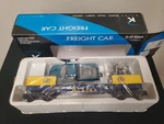 K-line K661-1011 Alaska Gauge Flatcar With 1998 Ford Pickup And Figures. Fixed Price $35.50.