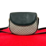 Gucci 58 0074 Micro Gg Old Leather / Pvc Shoulder Bag #PB15660. Fixed Price $500.00.