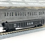 Micro-trains Scale Norfolk Western 50FT Drop End Gondola W/ Pipe Load 72216. Fixed Price $21.99.
