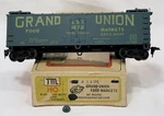 Train-miniature Tm Ho Scale Orex Grand Union Food Markets Reefer Car #90104 Rtr. Fixed Price $9.95.