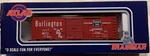 Atlas 3-RAIL Burlington 40 Sliding Door Box Car #63666 Scale Freight Cb&q. Fixed Price $75.00.