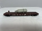 Walthers Trainline Rtr 50 Flat Car Conrail #31092 Item No 931-602 W/ Load. Fixed Price $30.00.