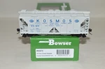 Scale Bowser Kosmos Cement Acf 70T Covered Hopper Car Train 106. Fixed Price $29.00.