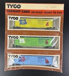 Sealed Lot Of 3 Tyco Ho Scale State The Union Commemorative Box Cars Nos. Fixed Price $59.99.