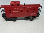 Vintage Lionel O/O-27 #16505 Wabash Caboose. Fixed Price $7.00.