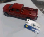 1/64 Scale 2012 Dodge Ram Crew Cab 2500 Heavy Duty Diecast Truck Ertl 46246 Red. Fixed Price $24.99.