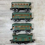 Lionel Prewar Gauge 253 Electric Loco 607 608 Passenger Train Set. Fixed Price $280.48.