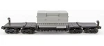 Lionel New York Central Depressed Wheel Flatcar W/ Generator Load 6-51600 Nyc. Fixed Price $54.99.