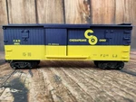 K-line K646-1251 Gauge Chesapeake & Ohio Express Freight Boxcar #6401 No. Fixed Price $39.97.