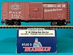 0503-1 Atlas Pittsburgh Lake Erie PS-1 Box Car #5425 P&le Scale New. Fixed Price $64.95.