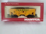 Scale Mantua Peabody 32 Heavy Hopper Railcar Psl# 6631 Freight Train 729-018. Fixed Price $17.49.