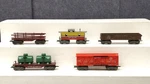 Marx Vintage Gauge Postwar Freight Cars: 1977, 339234, & 54099. Fixed Price $62.99.