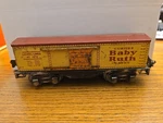 Lionel Lines Rr 1679 Baby Ruth Scale Tin Frieght Train Car (174). Fixed Price $7.99.
