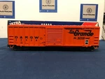 Weaver Denver & Rio Grande #40028 50 Outside Braced Box Car 2028. Fixed Price $34.99.