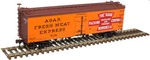 Atlas H.o. Scale 20 005 801 Agar Packing Company Road 36' Wood Reefer 519. Fixed Price $39.44.