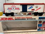 Lionel 6-7523 1984 Toy Fair Boxcar Nib. Fixed Price $39.99.
