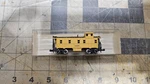 Atlas Transfer Caboose Yellow #1885 N-scale 2274 In Box. Fixed Price $15.00.