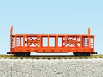 Usa Trains R17223 Illinois Central Two-tier Auto Carrier Flat Cars Orange. Fixed Price $84.95.
