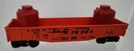 Lionel 6-9131 & Rgw Gondola Car- With 2 Canisters- Made In U.s.a.- New Box. Fixed Price $22.85.
