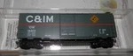 Micro Trains Scale 40' Chicago & Illinois Midland 16073 Box Car #20476. Fixed Price $16.99.