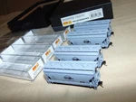 Micro Trains 993 00 170 Missouri Pacific 4 Hopper Car Pack + Box #2. Fixed Price $115.00.