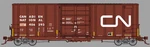 Prairie Shadows Ho Trinity 6275 50' Boxcar Patch Gtw Ex Cna With Stripes. Fixed Price $55.99.
