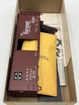 Athearn Ho Scale 40 Boxcar Atsf 145386 Scout Blue Kit Vintage Train Usa. Fixed Price $29.99.