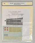 Microscale Ho Decal-grand Trunk Western/gtw Switchers (early Scheme) #MC-4005. Fixed Price $6.00.