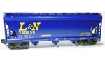 Lionel Louisville Nashville 3 Bay Acf Centerflow Hopper Car 6-17156! L&n. Fixed Price $49.99.
