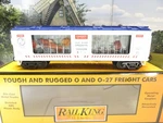 Mth Trains Railking 30-79693 East River Dredging Oper. Aquarium Car- 027- Sh. Fixed Price $70.64.