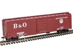Atlas Ho Scale Master Postwar 50' Single-door Boxcar Baltimore Ohio B&o. Fixed Price $36.01.