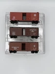 Micro-trains 20276-2 Chessie System The Cat Pak, 3 C&o, B&o, Wm, 40' Box Car. Fixed Price $79.99.
