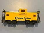 Bachmann Chessie System Wide Vision Steel Cupola Caboose Ho Scale. Fixed Price $7.62.