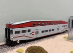 Athearn Ho Caltrain Bombardier Control Car #117. Fixed Price $135.00.