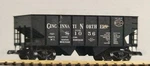 Piko G Scale Rib Side Hopper Cincinnati Northern #1056. Fixed Price $84.99.
