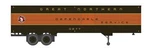 Rapido Trains 403042 Ho Scale 40' Fruehauf Fluted Side Van Trailer Great Norther. Fixed Price $27.99.