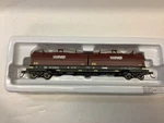 Bachmann Silver Series #71403 Ho Scale Coil Car With Load RD.#612084. Fixed Price $61.00.