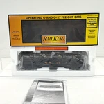 Mth Railking 30-7960 Maine Central Operating Log Dump Car New O-27 Gauge Mec. Fixed Price $79.99.