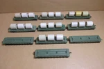 10 Ho Scale Tyco & Mantua Western Maryland #2475 Flat Cars W/ Concrete Culverts. Fixed Price $19.89.