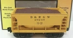 Mth Railking Denver Rio Grande Ore Car W/ Load 30-7561! Gauge Train Freight. Fixed Price $45.00.