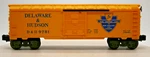 Scale Train Lionel Delaware & Hudson Boxcar 9781 Yellow 1:48 Gauge. Fixed Price $19.99.