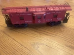 Vintage Lionel Lines Radio Equipped No. 6517 Window Caboose Bay Red. Fixed Price $20.00.