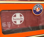 Lionel 6-17280 Santa Fe Double Door Box Car W/ Auto Frames #600194 O-scale New. Fixed Price $68.50.