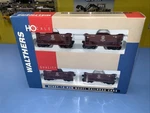 Walthers Ho Scale Ore Cars 4-PACK, Duluth, Missable & Iron Range # 932-4404. Fixed Price $89.99.